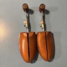 Vintage Florsheim Wooden Adjustable Shoe Stretcher Pair 5 - Free Shipping