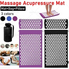 Massager Cushion Acupressure Mat Pillow Relieve Stress Back Pain Massage AU