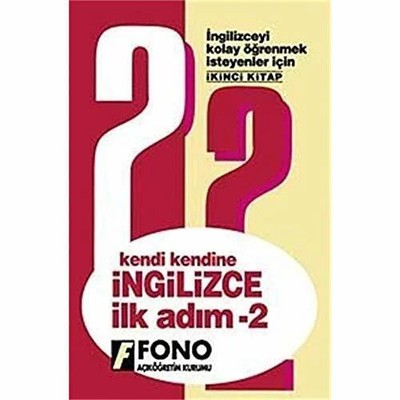 Ingilizce'de Ilk Adim-2/elementary English (English-Turkish) - Buch Fono,Turkey