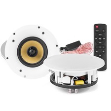 Power Dynamics WCS65 Wireless Bluetooth Ceiling Speakers 6.5" Multi Room