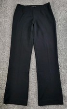 Little Black Pant Women's FitLogic Black Dress Pants Size 6.2 Made In USA