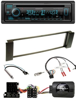 Kenwood Bluetooth DAB CD Lenkrad USB Autoradio für Audi A3 A6 2000-2004 - Bild 1 von 4