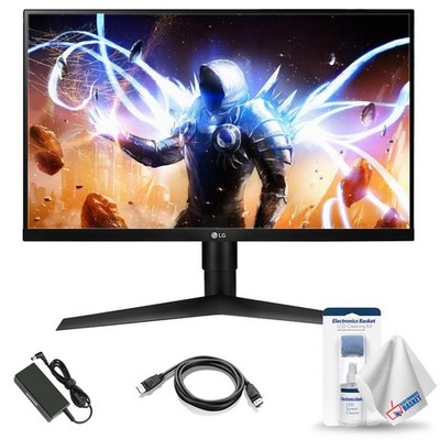 LG 27GL650F-B 27 Inch UltraGear Full HD IPS Gaming Monitor 144 Hz with G-Sync