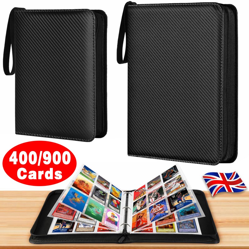 For Pokemon Trading Cards Album Folder 400/900 Pockets Card Binder Holder Gift