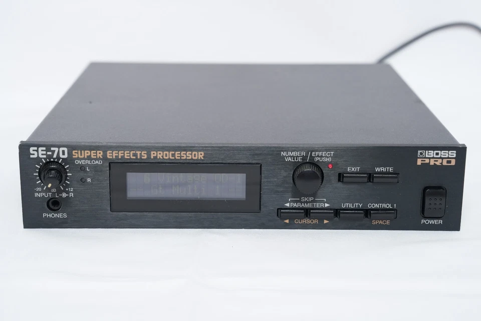Boss SE-70 Stereo Effects Processor used Harf Rack Multi Effector - Image 2 of 4