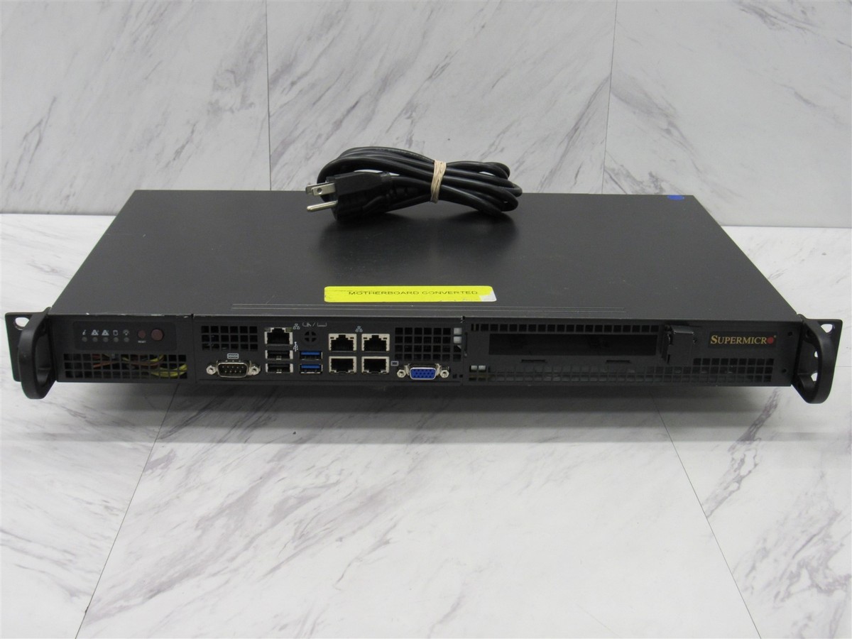 SuperMicro Server 505-2 Intel Atom 2.4GHz 8GB RAM SYS-5018A-FTN4