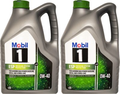 Mobil 1 ESP x4 0W-40 Motoröl 2x 5 = 10 Liter