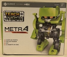 Elenco TEACH TECH Meta.4 Solar Robot Kit NEW SEALED IN PACKAGE