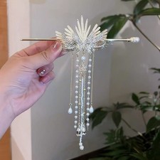 Tassel Traditional Hairpin New Chinese Style Hair Accessory Elegant Hair Bun Pin