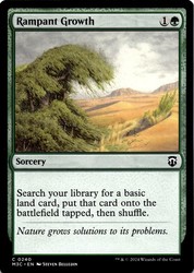Rampant Growth #240 Commander: Modern Horizons 3 MTG Common