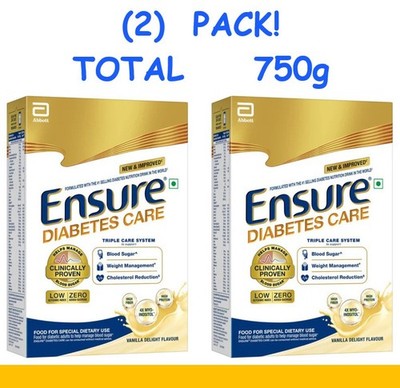 BUNDLE! (2) Ensure Dia   betes Care - Rich Chocolate  750g  BB 12/2027 FREE Ship