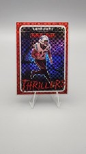 2025 Panini Rookies & Stars -#19 Thrillers Red Plaid Xavier Legette. Panthers