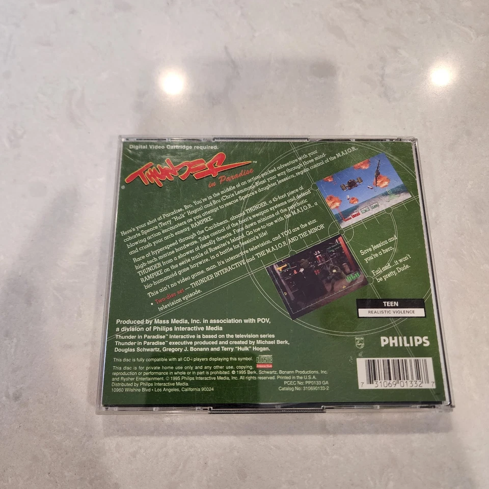 Thunder in Paradise (Philips CD-i, 1995) Complete. Tested - Image 4 of 4