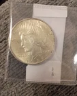 1924 Peace Dollar $1 Circulated 90% Silver Business Strike Uncertified US Coin
