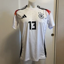 Germany 2024 - 2025 Home football Adidas shirt #13 Müller size Medium 