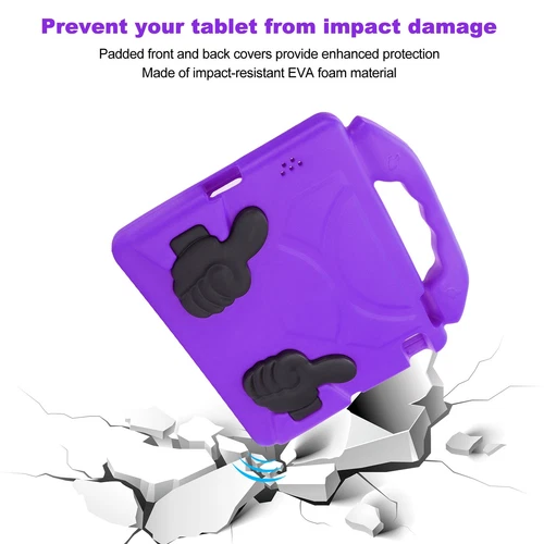 Protective Case For Ios Tablet 2/3/4 9.7In Eva Protective Cover Shockproof SPC