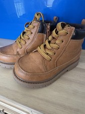 Carters Kids High top Faux Leather Boots Brand New 
