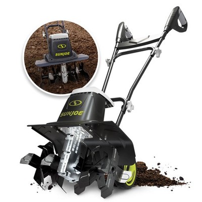 Sun Joe | 16-In | 12-Amp | Electric Tiller and Cultivator | TJ603E (Refurbished)