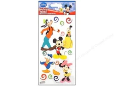 EK SUCCESS Disney Dimensional Stickers - MICKEY & FRIENDS - 15 pcs