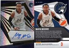 Maya Moore 2022 Panini Revolution WNBA Autographs Minnesota Lynx #AG-MMR