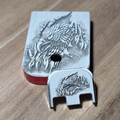 USA Eagle 3D Rear Slide & Mag (Combo Set) Fits ALL Glocks Message UR Modem