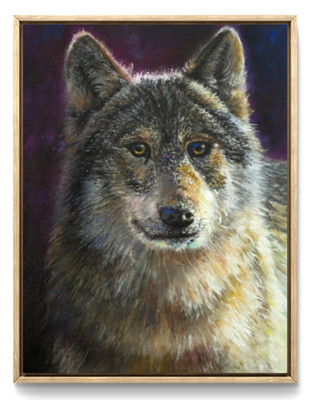 LOVELESS - ''IN HIS EYES'' oil on board 12 X 9 Art Impressionism COA