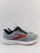 Brooks Launch 9 Mens Running Shoes Blue Surf/Black/Cherry Tomato Sz 12