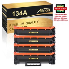 4PK 134A W1340A Toner Cartridge with Chip for HP M209dw MFP M234sdw Printers