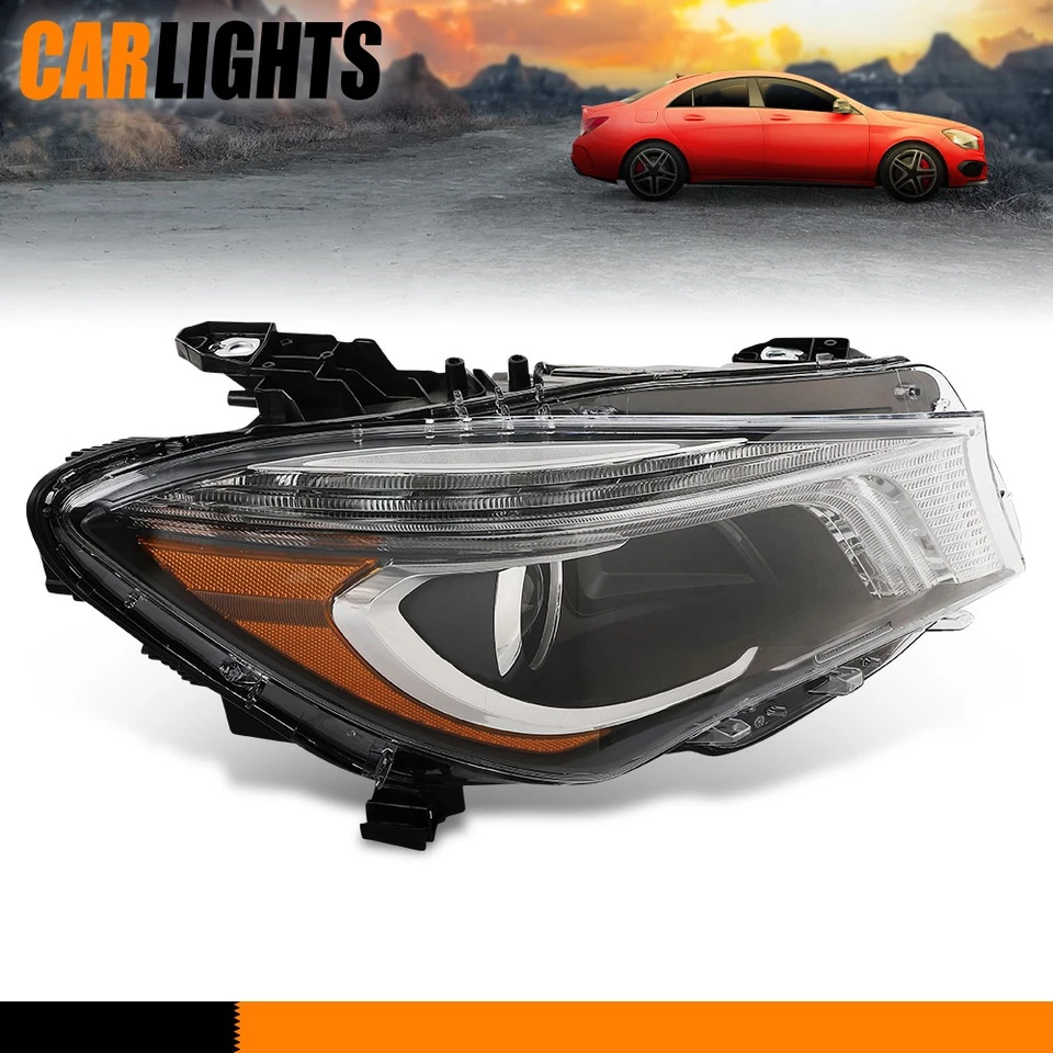 Fits 2014-2016 Mercedes-Benz CLA45 AMG CLA250 Right Passenger RH Xenon Headlight Foto 3 de 4