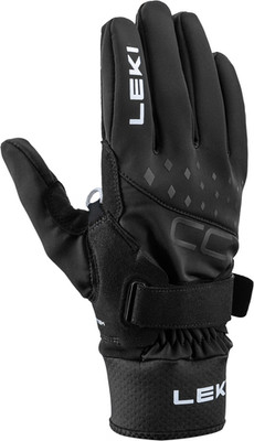 Leki - Neu - Damen Langlauf Handschuhe ''CC Shark'' | Größe: 6 | Farbe: Schwarz