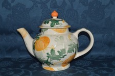 Emma Bridgewater - Large 4 Cup Teapot - Original Pumpkin Pattern - 2008 (#L1)