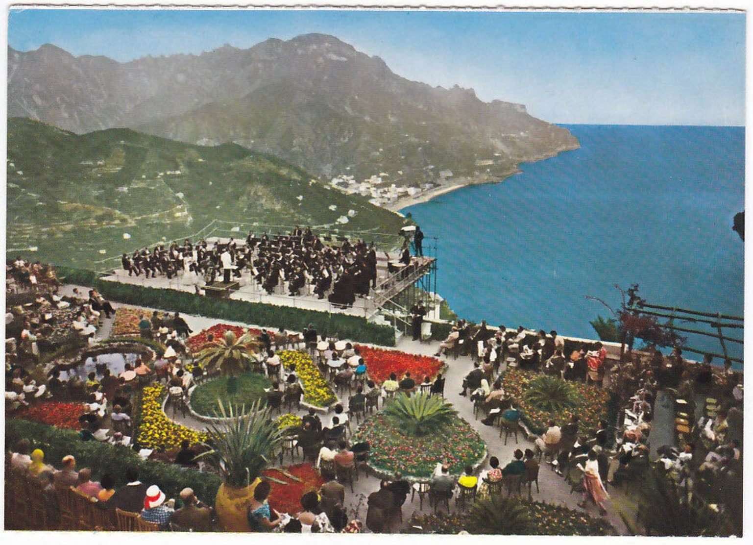 RAVELLO - SALERNO - GIARDINO DEI RUFOLO - RIEVOCAZIONI WAGNERIANE -30933-