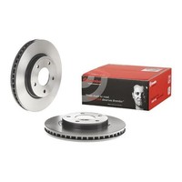 2X Brembo Bremsscheiben 276Mm InnenbelÜFtet Vorne Passend FÜR Mitsubishi Lancer