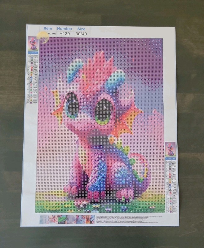 30x40 Diamond Painting Kit: H139