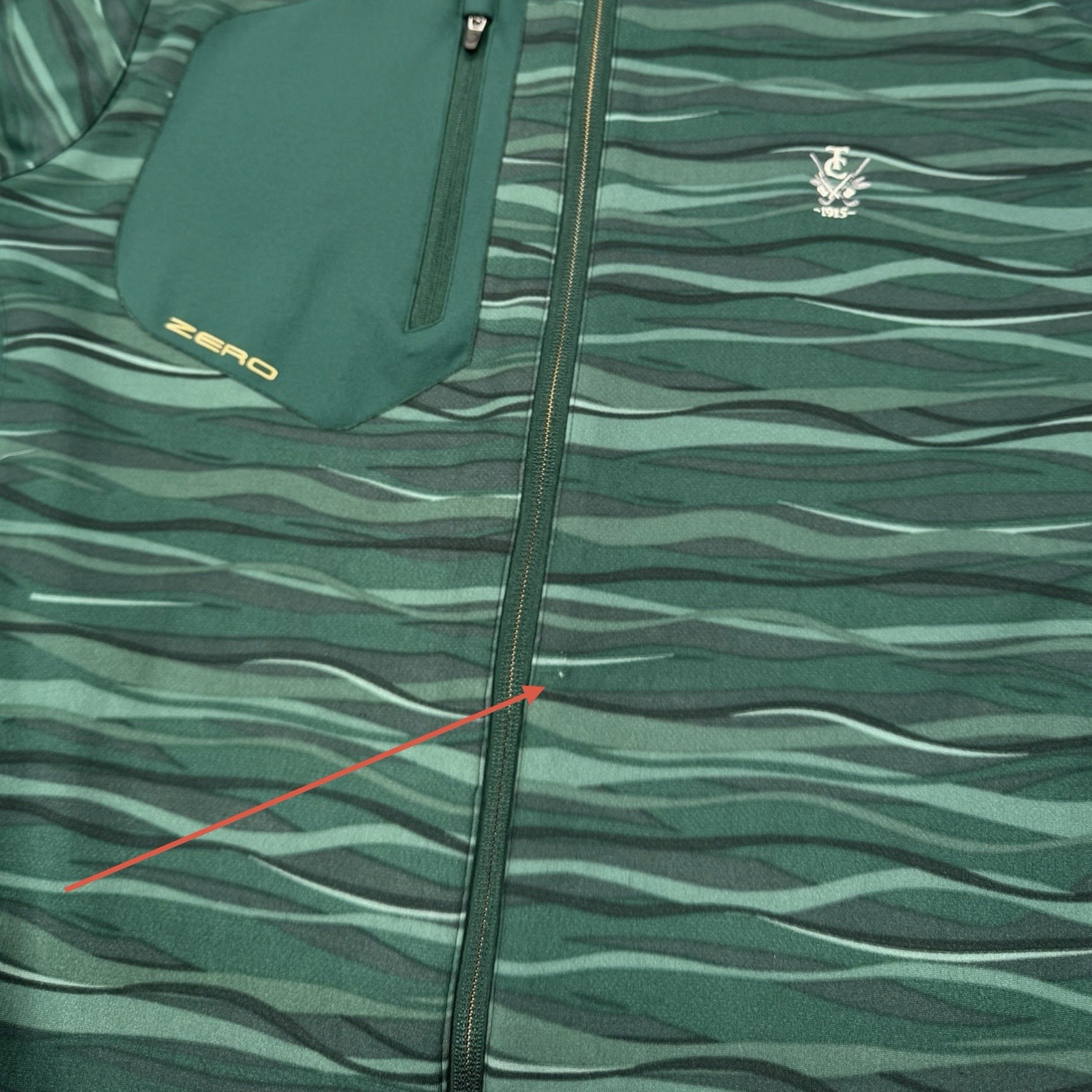 Zero Restriction Performance Full Zip Jacket Golf… - image 8