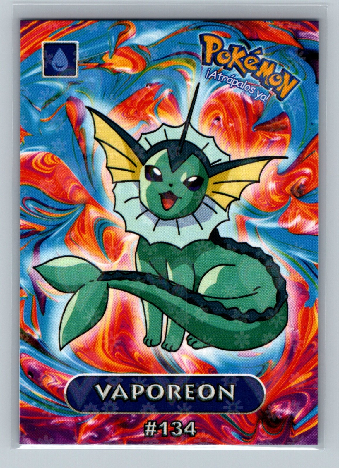 Pokemon Card - Vaporeon #134 - Holo