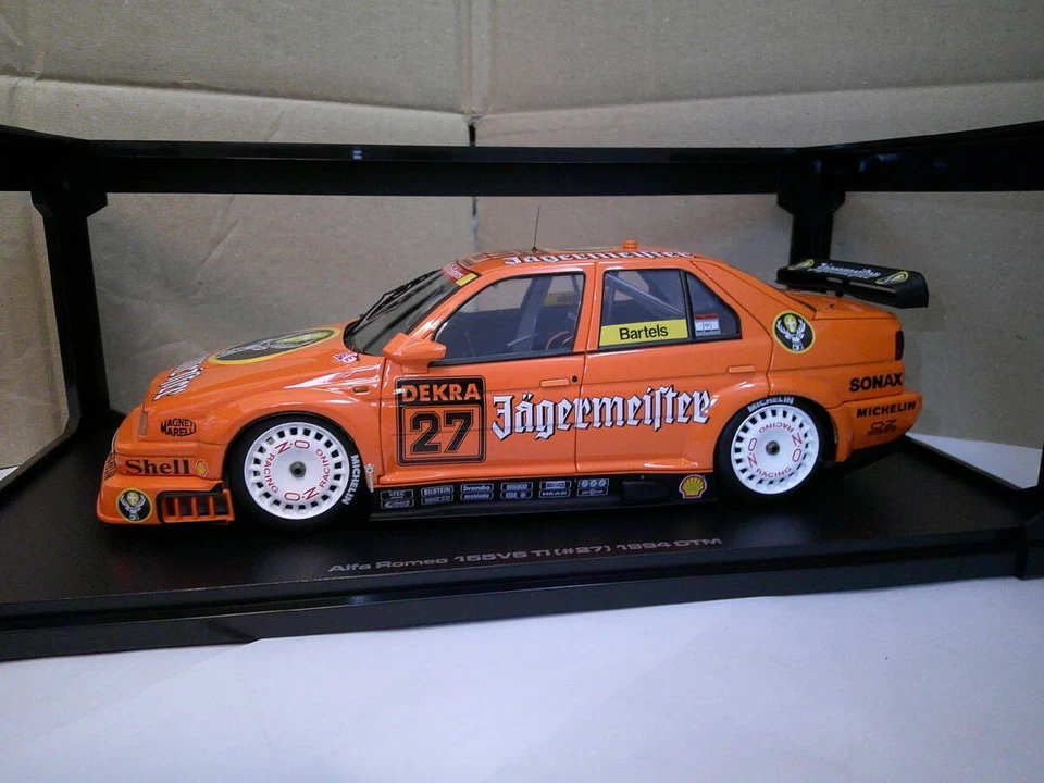HPI Alfa Romeo 155 V6 TI #27 1994 DTM 1/18 8617 Alfa Romeo Jägermeister - Immagine 2 di 4