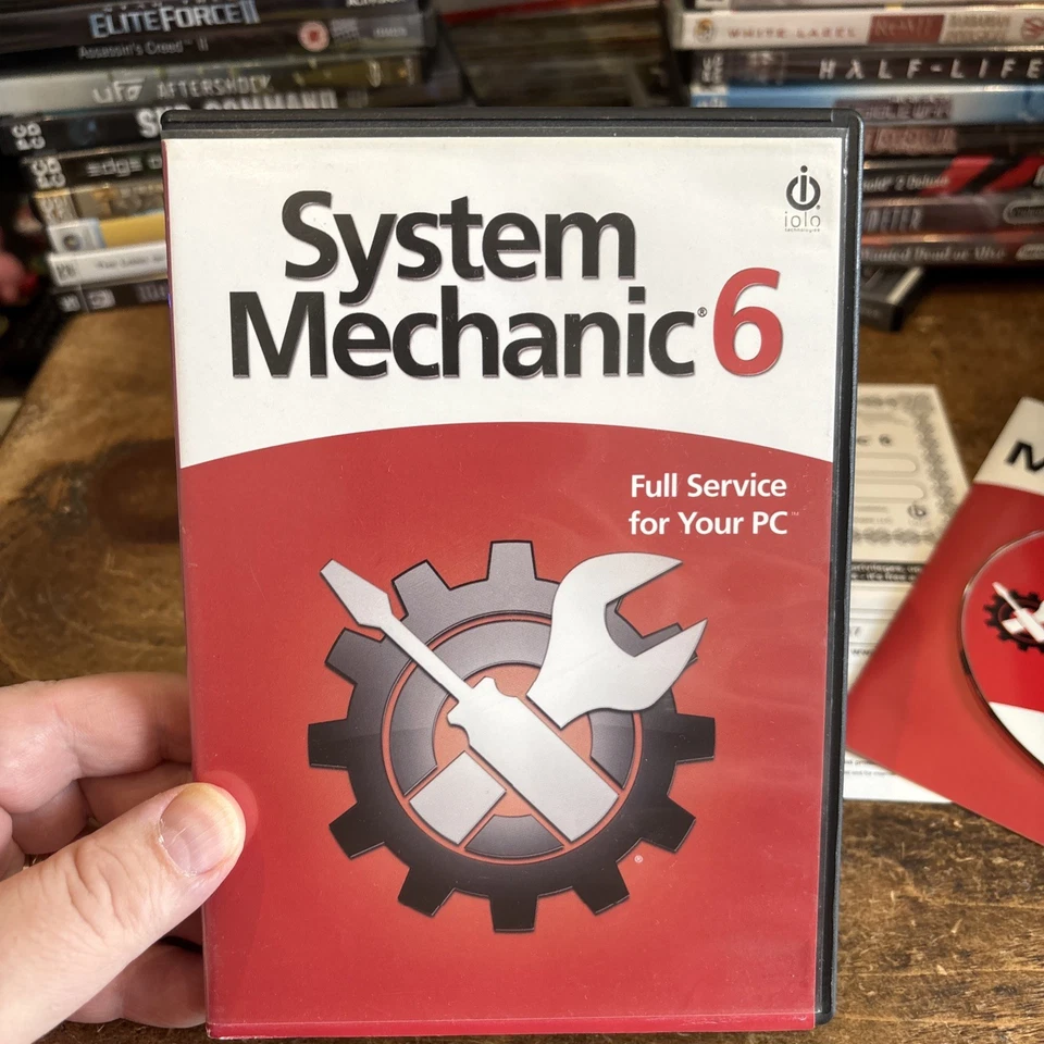 System Mechanic 6 Full Service For Your PC Windows 98 To 2003 CD ROM Free P&P - Image 2 of 4