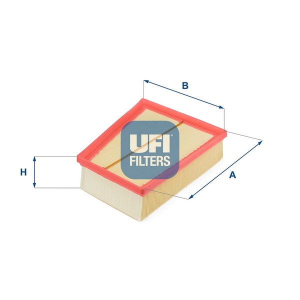 Luftfilter Ufi 30.417.00 Filtereinsatz FüR ScÉNic KM0 Megane BM0 Renault JM0 EM0-image