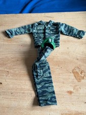 ACTION MAN/21ST CENTURY TOYS GREEN BERET TIGER STRIPE UNIFORM & BERET