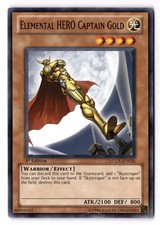 Elemental HERO Captain Gold MP* LCGX-EN026 1st Edition Yu-Gi-Oh! -UnltdCards