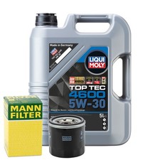 Motoröl 5W30 LIQUI MOLY Top Tec 4600 5L +MANN Ölfilter