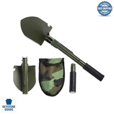 Pala Pieghevole da Campeggio Multifunzione con Borsa per il Trasporto