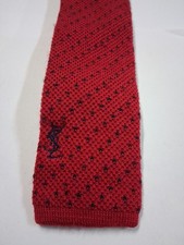 Cravatta Lana Yves Saint Laurent CM 6 X CM 118