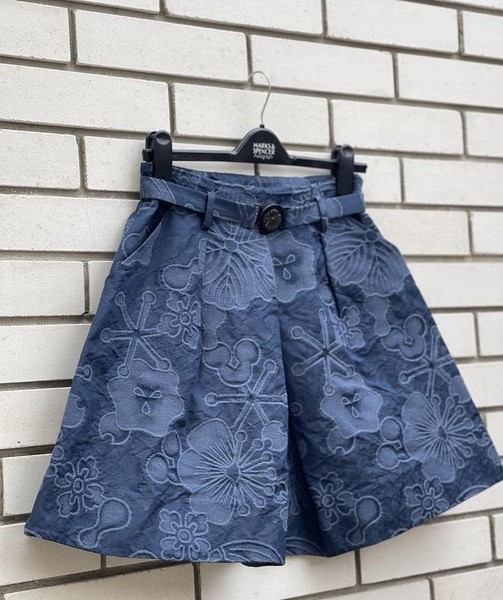Damen Kenzo Rock Marine Jacquard 40 / L / 48