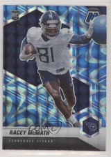 2021 Panini Mosaic Rookies Reactive Blue Mosaic Prizm Racey McMath #392 2l4