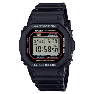 Wristwatch CASIO G-SHOCK DW-5600RL-1ER Silicone Black Sub 200mt Chrono Timer