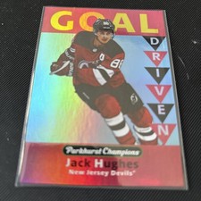 2023-24 Upper Deck Parkhurst Champions - Goal Driven Jack Hughes #GD-4