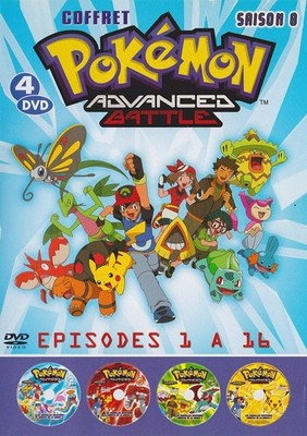 DVD [Season 8 Box] Pokemon Advanced Battle 4 DVD (E 01 - 16)