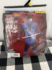 Ninja 10-12 L Boys Costume Fun World